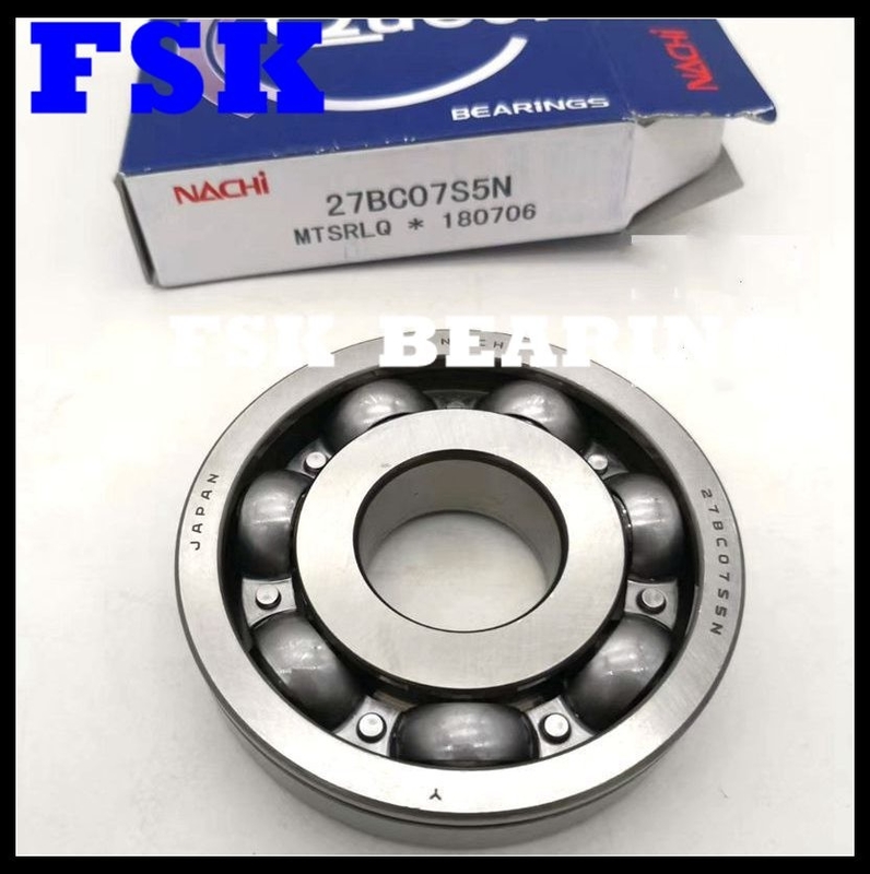 27BC07S5N Automobile Deep Groove Ball Bearing Single Row Without Seal Open Type